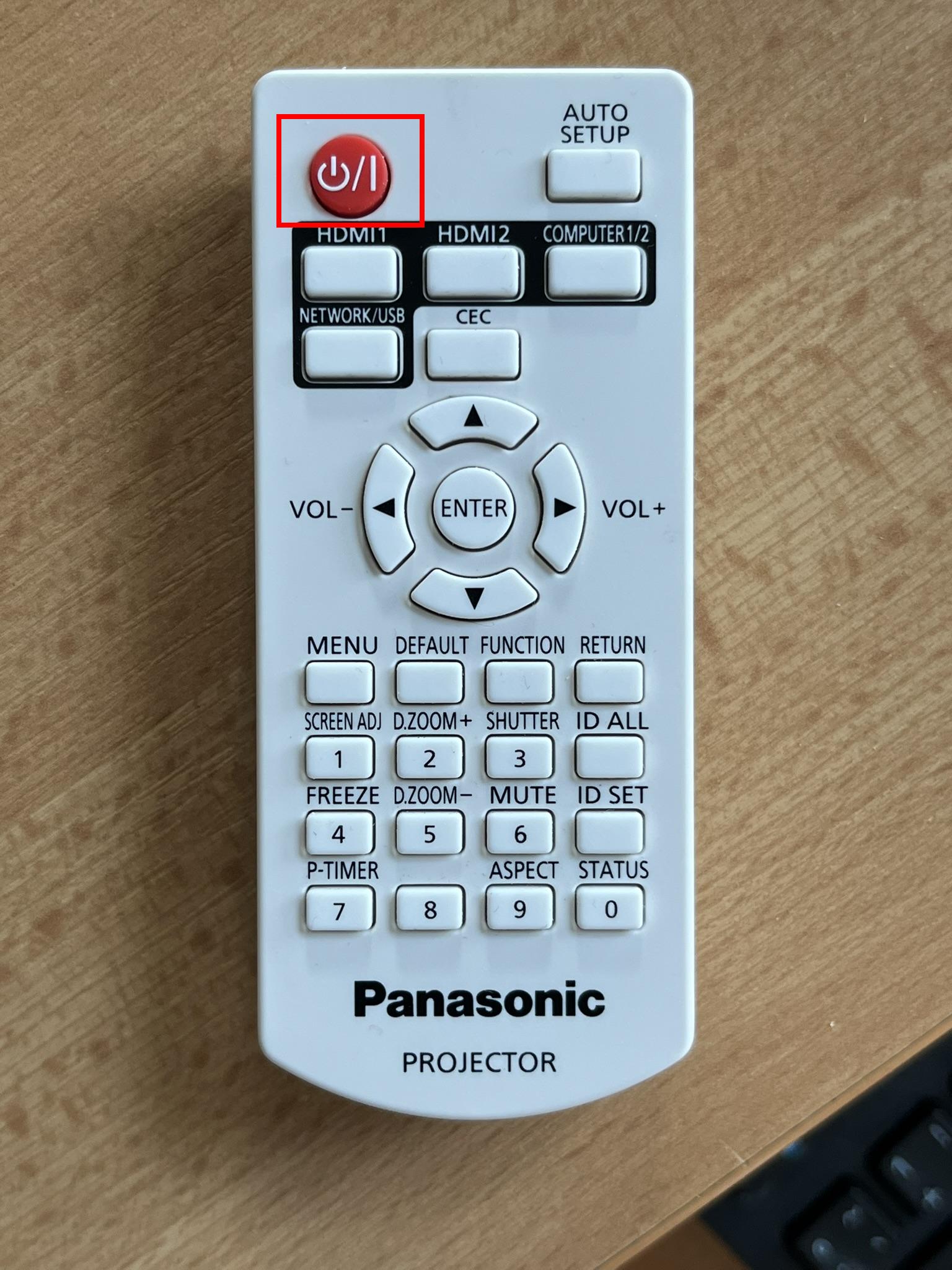 Ovladač projektoru A302 - napájení